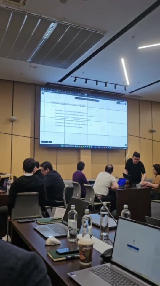A frame from the AI Mastermind session for the JSC «KHC» team